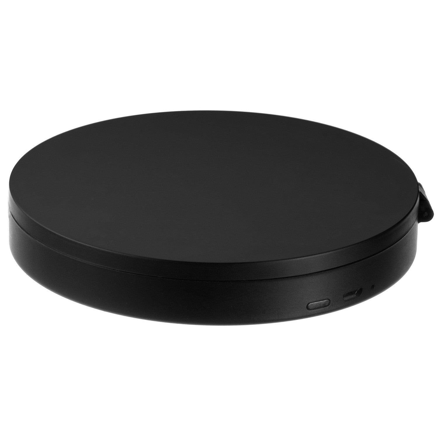 FB627 Smedbo Outline Matt Black LED Travel Mirror Closed Position