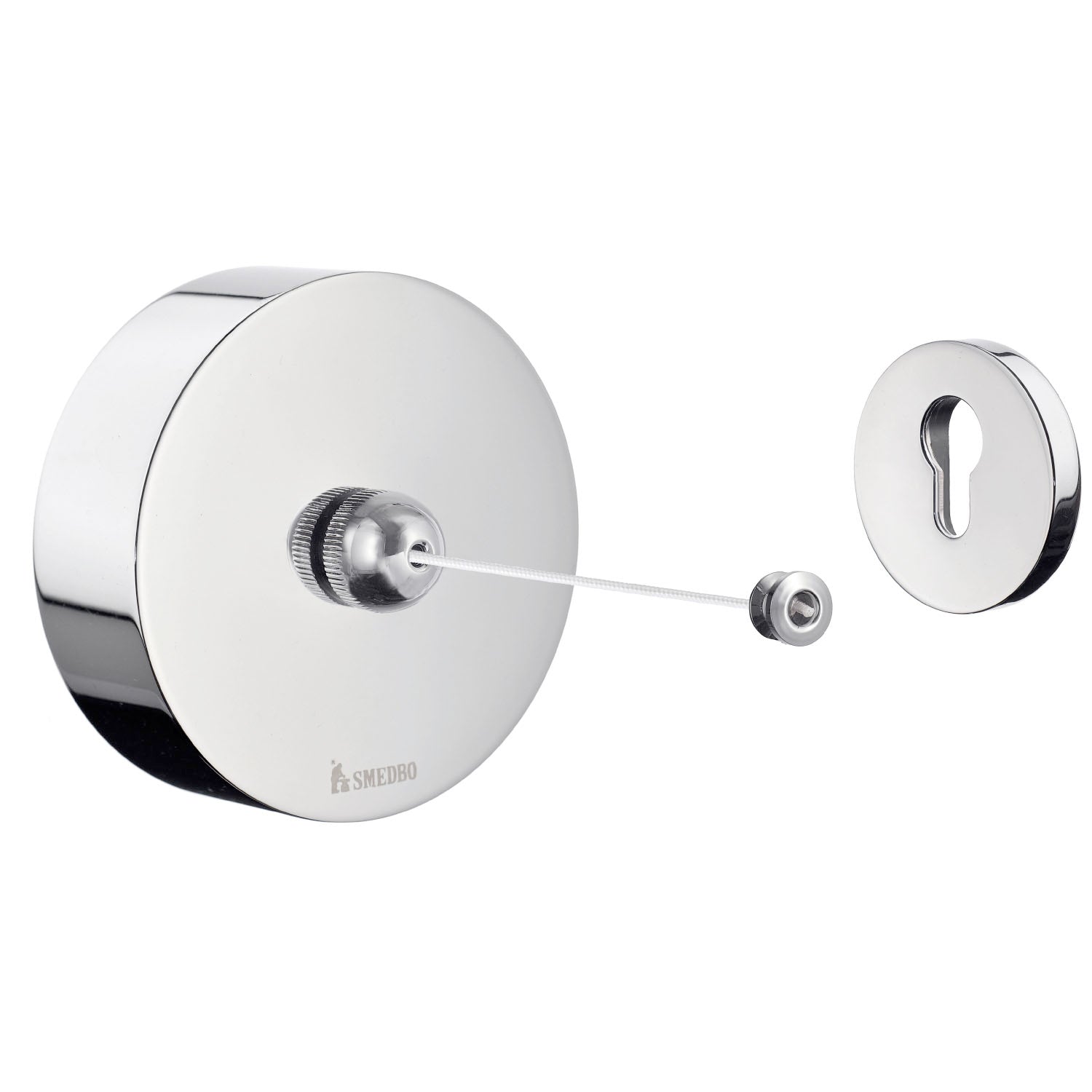 Smedbo Outline Retractable Clothing Line in Polished Chrome