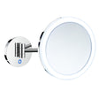 Smedbo Outline Wall Mounted Mirror with LED Technology in Polished Chrome