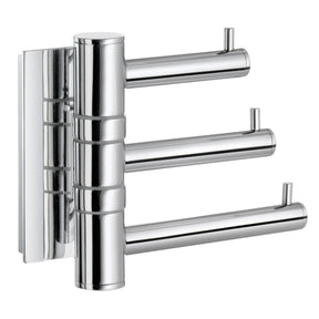 ZK327 Smedbo Pool Chrome Swing Arm Triple Hook