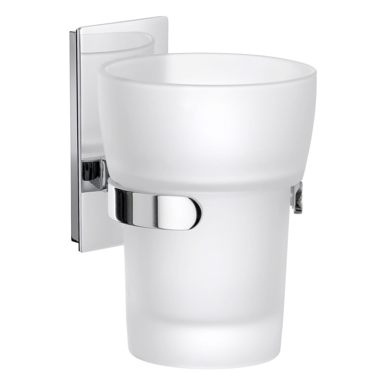 ZK343 Smedbo Pool Chrome Tumbler and Holder