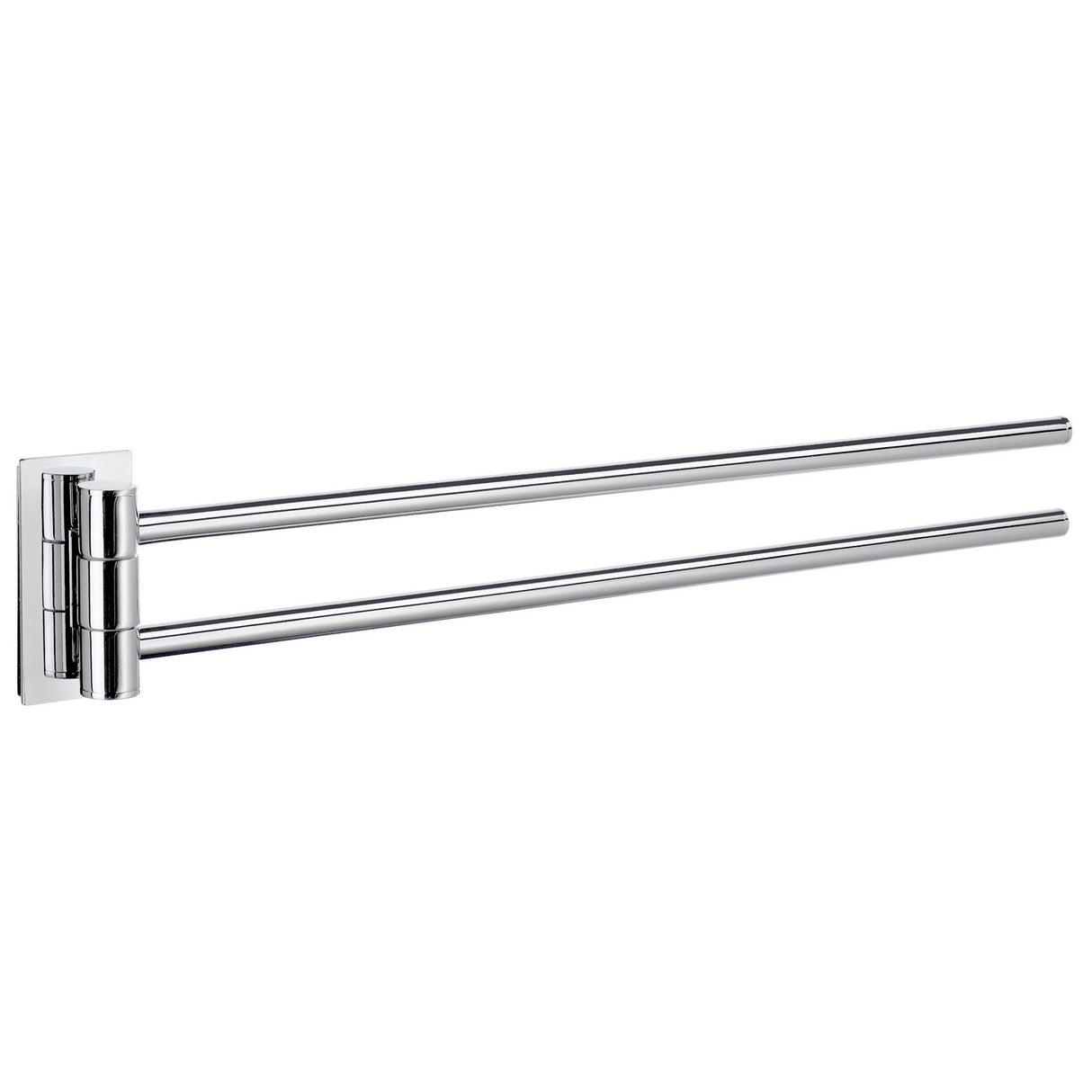 ZK326 Smedbo Pool Polished Chrome Swing Arm Towel Rail
