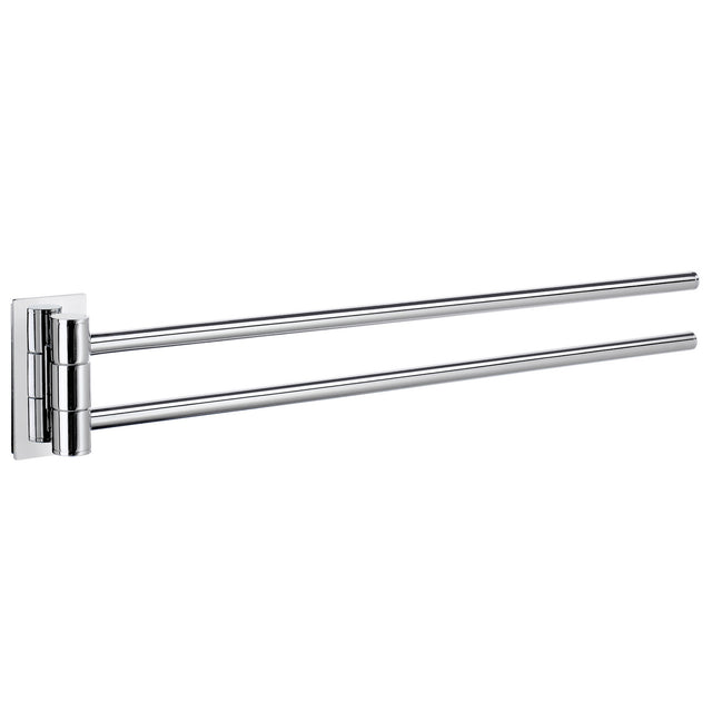ZK326 Smedbo Pool Polished Chrome Swing Arm Towel Rail