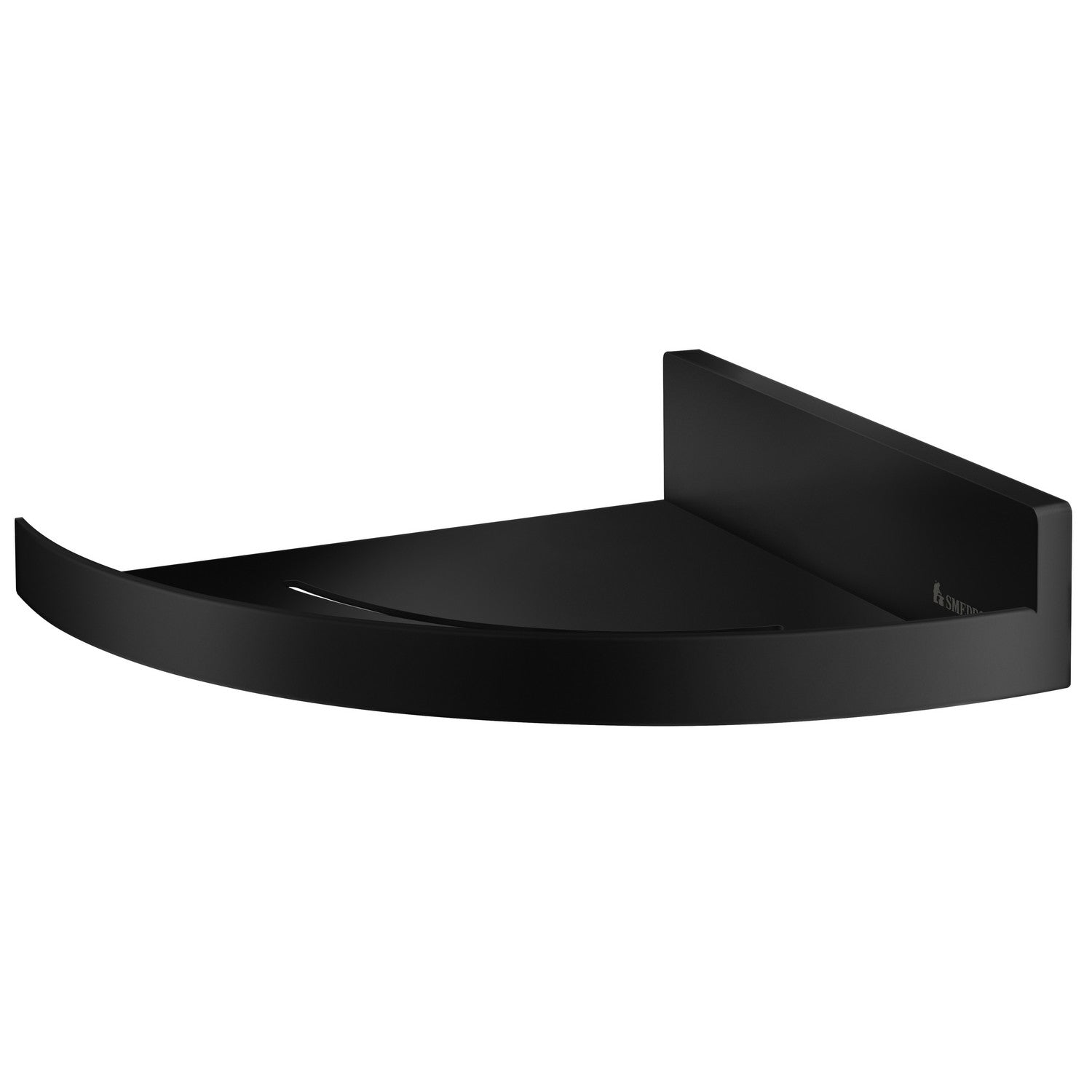 Smedbo Sideline Black Corner Shower Shelf | Shower Storage