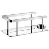 DK3008 Smedbo Sideline Chrome Shower Basket for Riser Rails