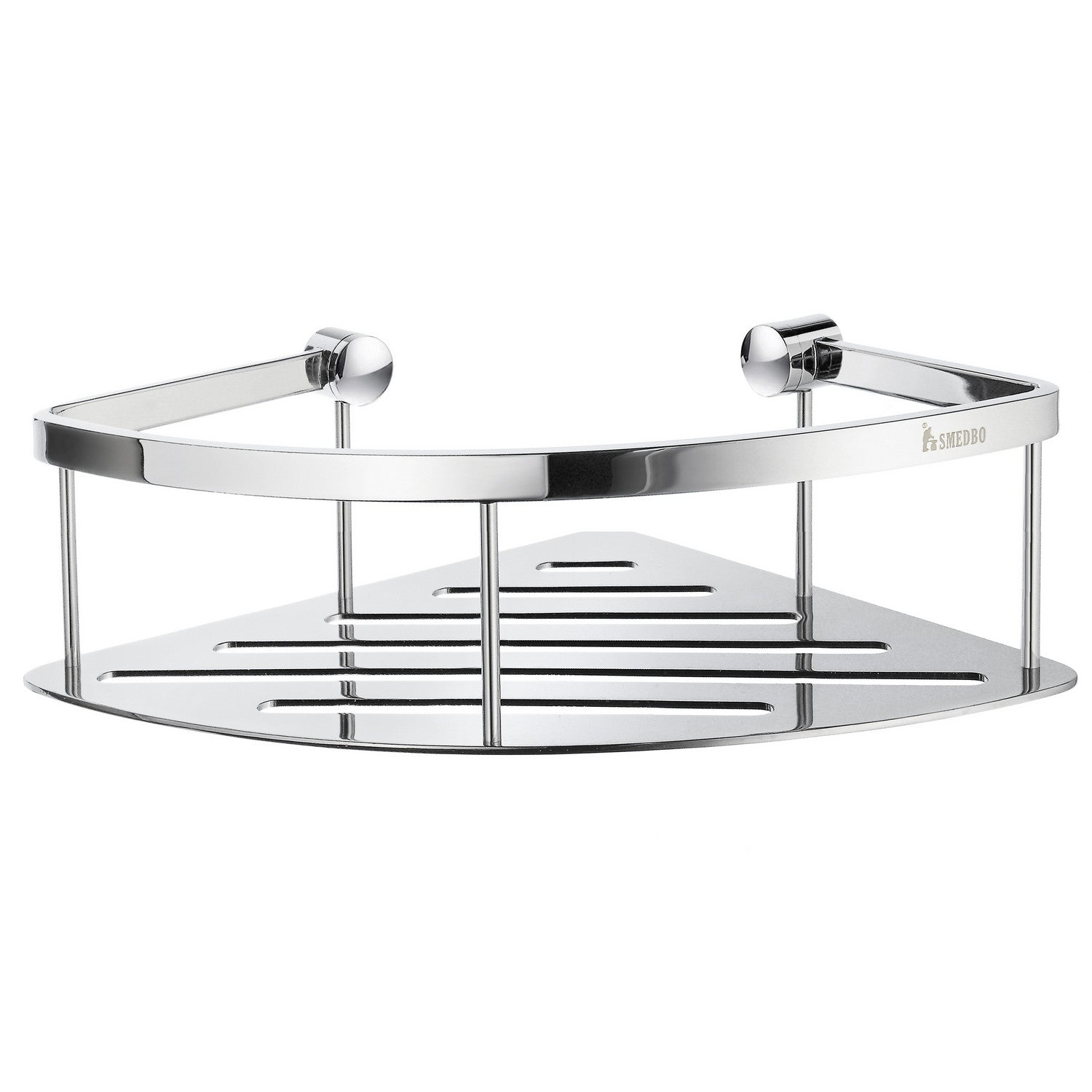 DK3031 Smedbo Sideline Design Chrome Corner Shower Basket