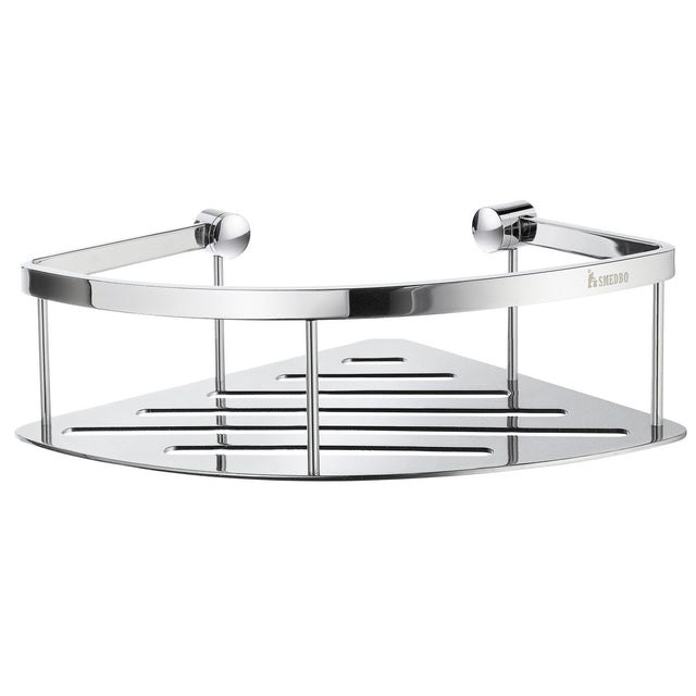 DK3031 Smedbo Sideline Design Chrome Corner Shower Basket