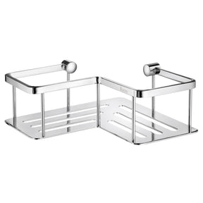 DK3025 Smedbo Sideline Design Polished Chrome Corner Shower Basket