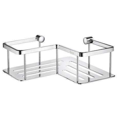 DK3025 Smedbo Sideline Design Polished Chrome Corner Shower Basket
