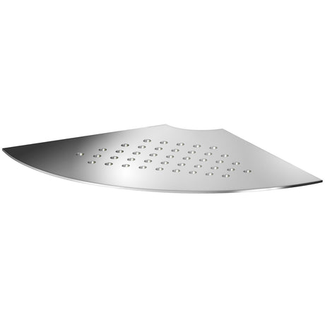 DK3063 Smedbo Sideline Grout Line Polished Corner Shelf with Holes