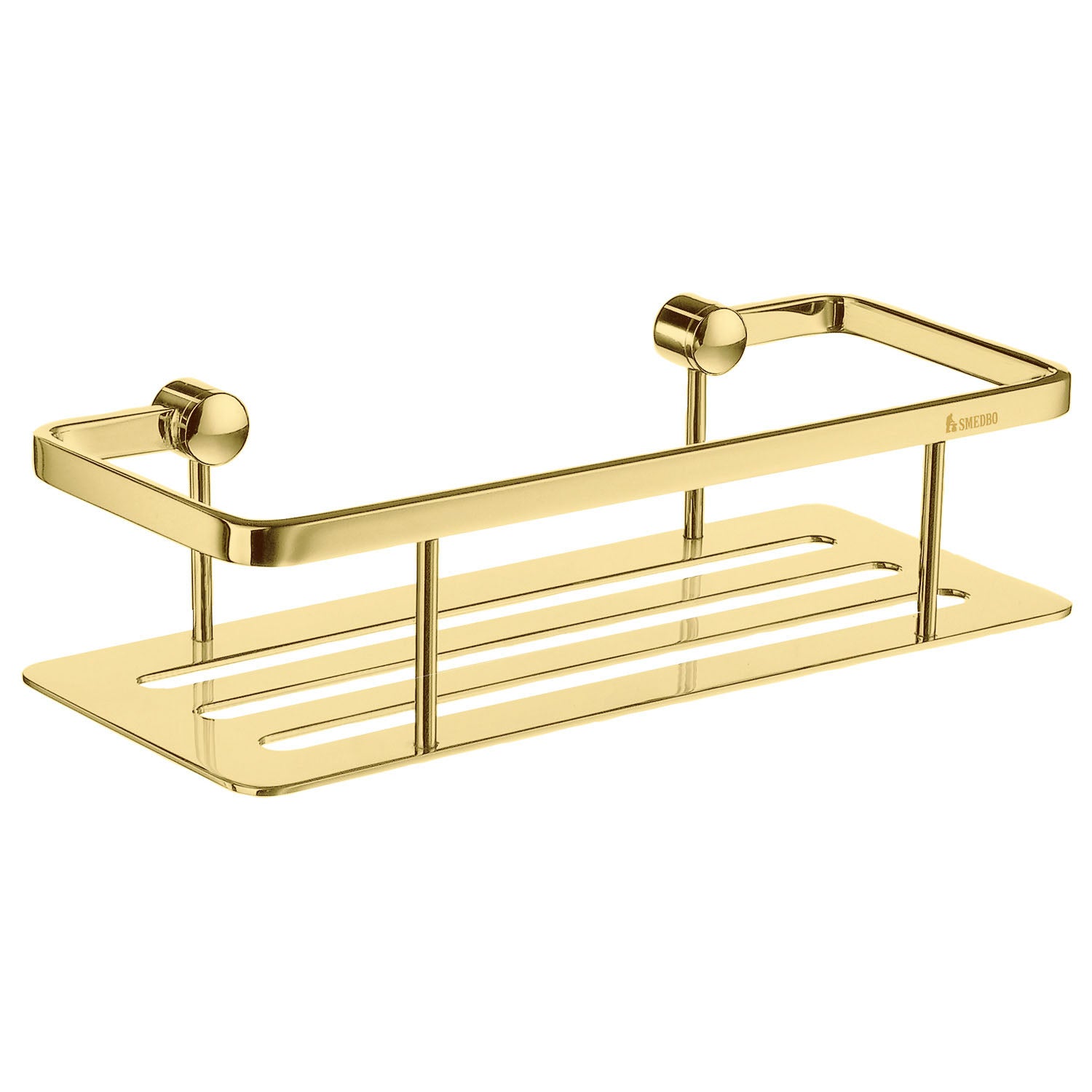 DV3001 Smedbo Sideline Polished Brass Shower Basket