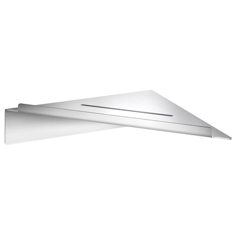 DK4111 Smedbo Sideline Self Adhesive Chrome Corner Shower Shelf