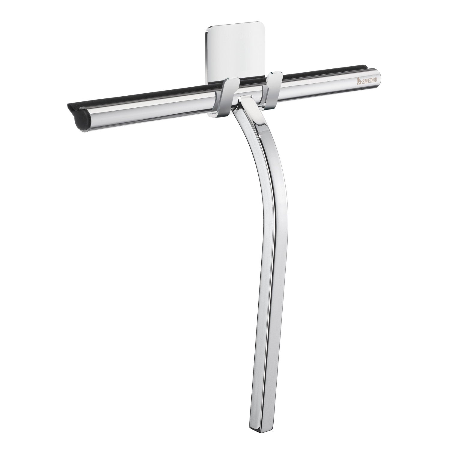 Smedbo Sideline Stainless Steel Shower Squeegee with Self Adhesive Hook | Accessory