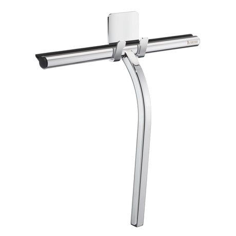 DK2150 Smedbo Sideline Stainless Steel Shower Squeegee with Self Adhesive Hook