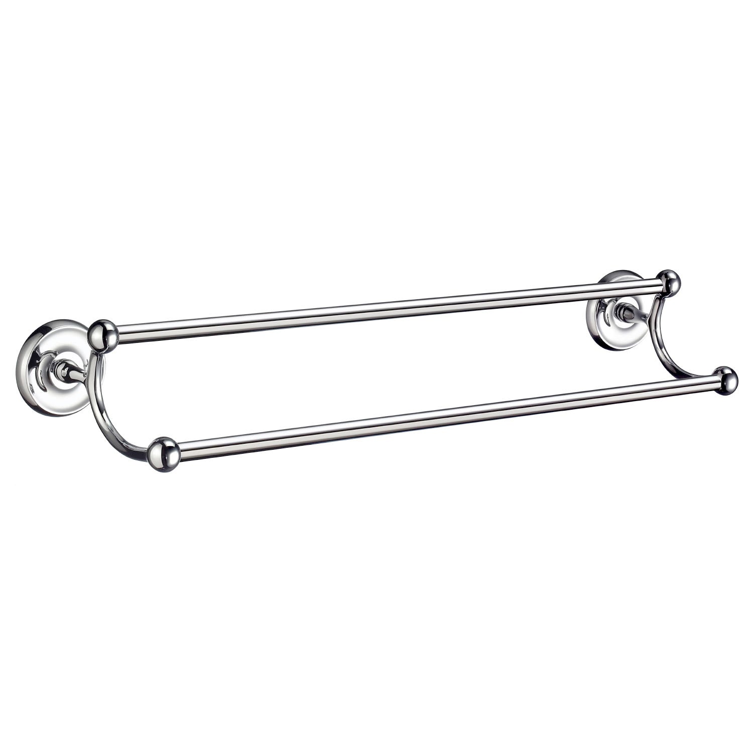 K2364 Smedbo Villa Chrome Double Towel Rail