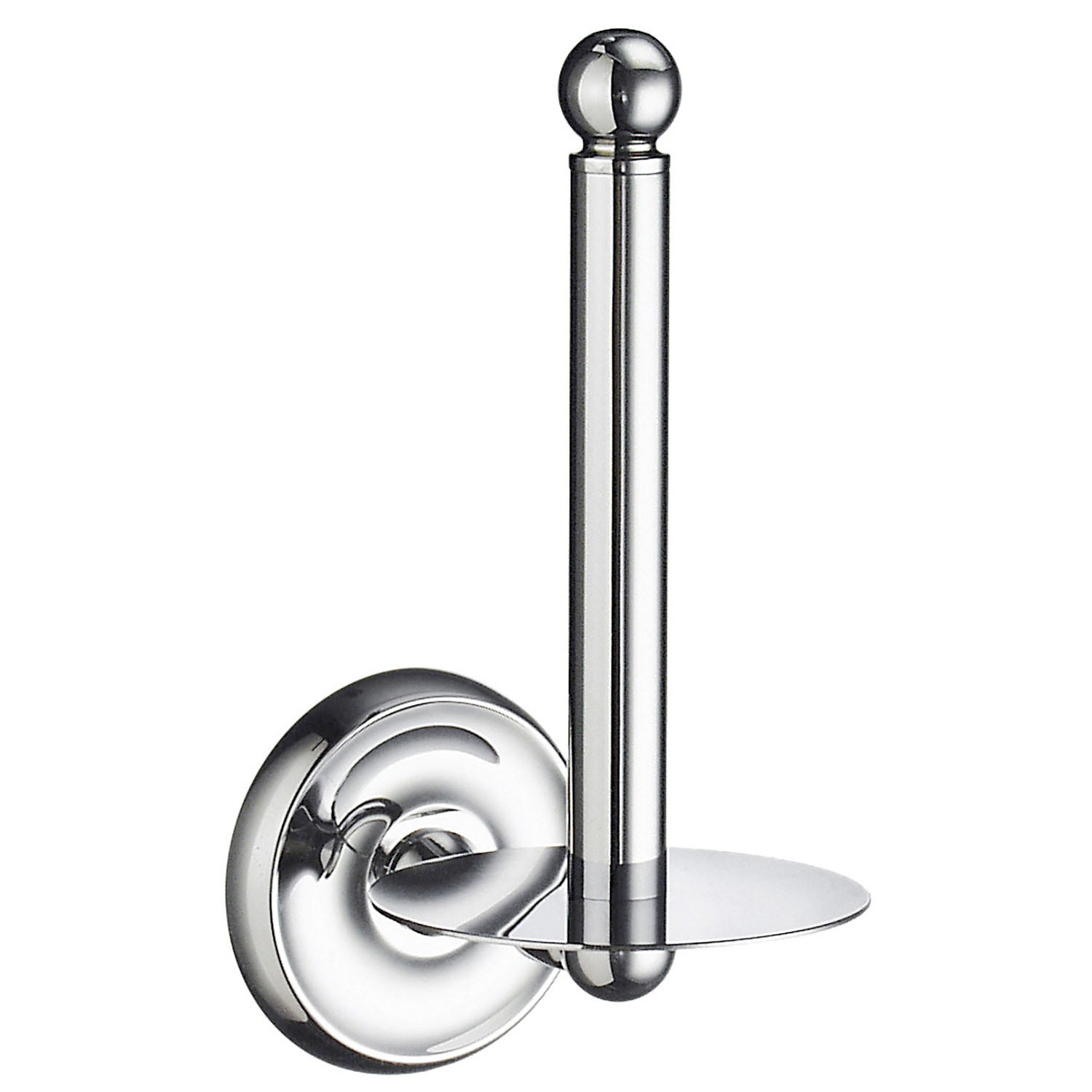 K220 Smedbo Villa Chrome Spare Toilet Roll Holder