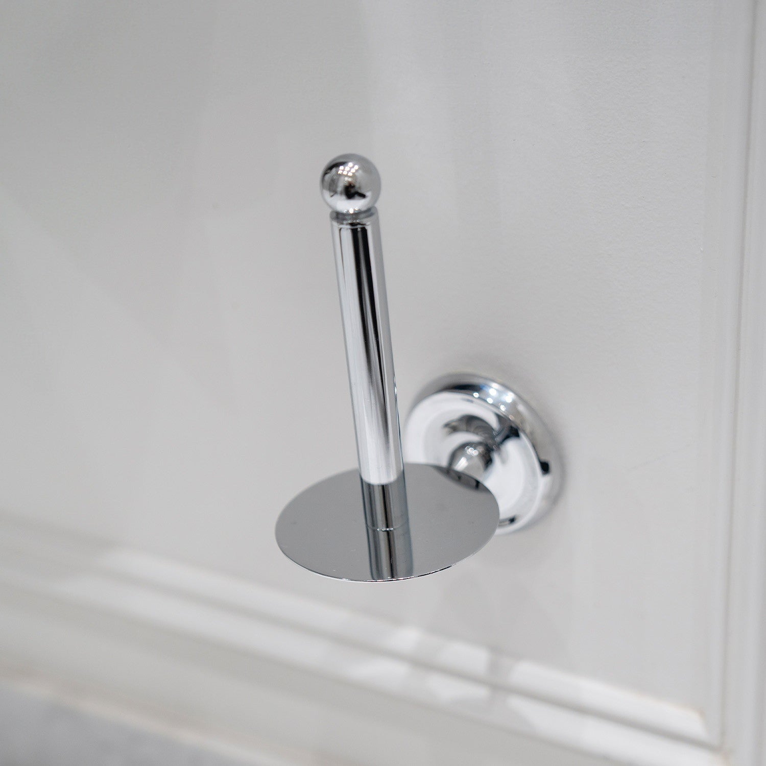 K220 Smedbo Villa Chrome Spare Toilet Roll Holder Lifestyle