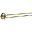 V226 Smedbo Villa Polished Brass Swing Arm Towel Rail