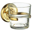 V243 Smedbo Villa Polished Brass Tumbler Holder