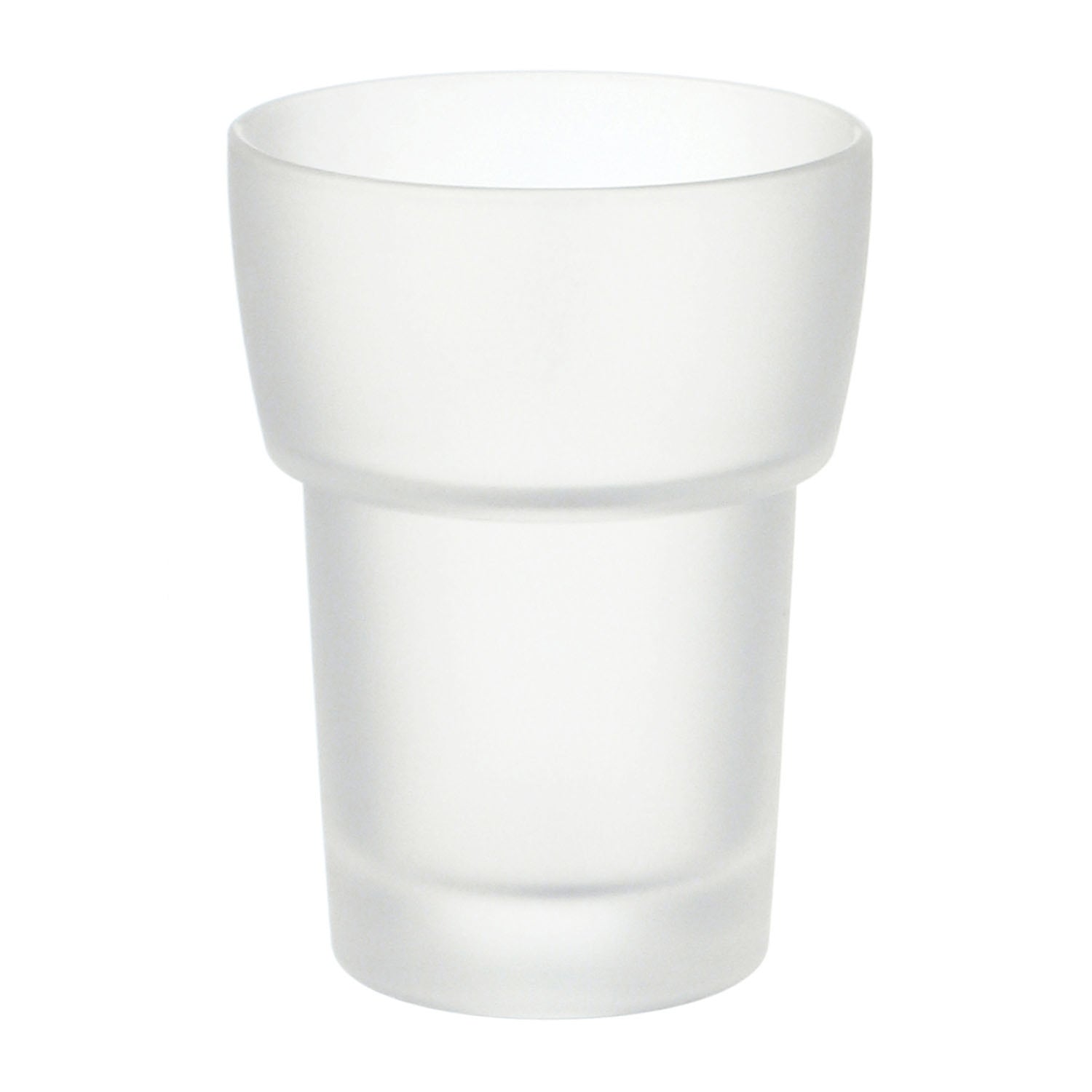 L349 Smedbo XTRA Spare Frosted Glass Tumbler