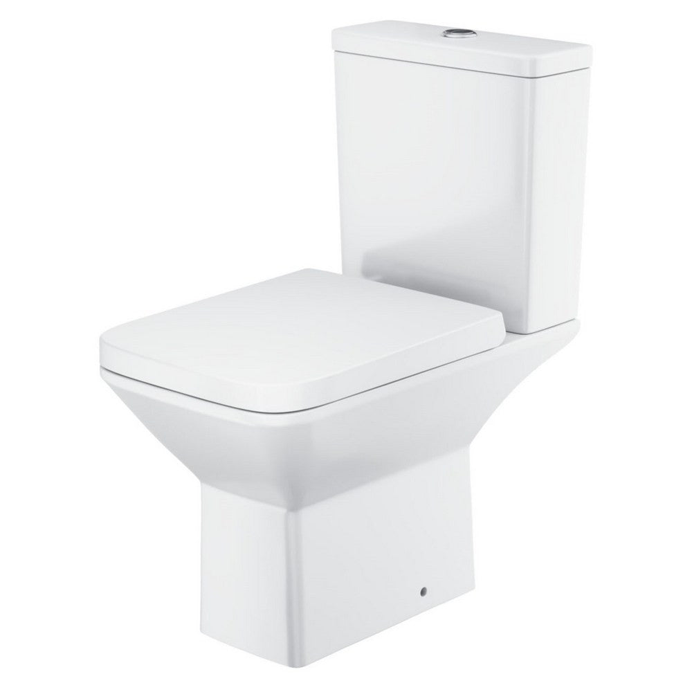 The Scudo Puriti Rimless Open Back Close Coupled Pan 