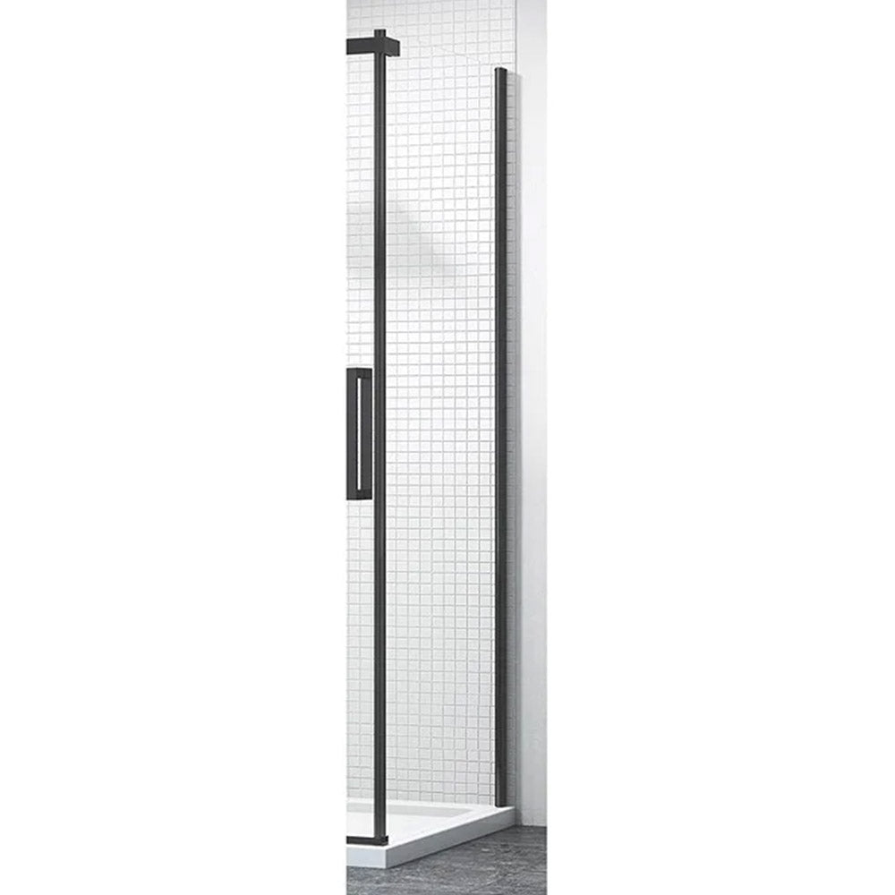 Merlyn Ionic Essence Frameless Black Side Panel for Sliding Door