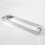 Ionic Essence Frameless Sliding Door chrome  handles