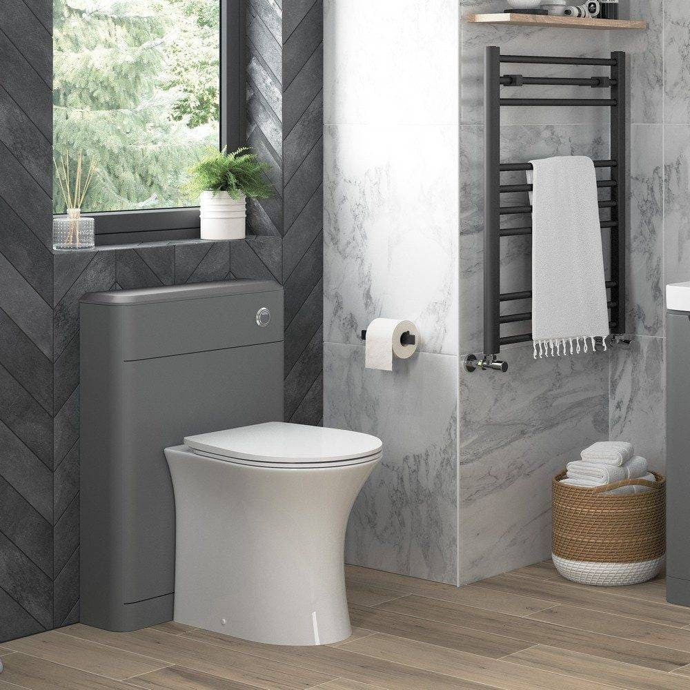 Ajax Donnington Rimless Back to Wall WC and Seat lifestyle