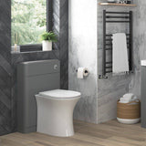 Ajax Donnington Rimless Back to Wall WC and Seat lifestyle