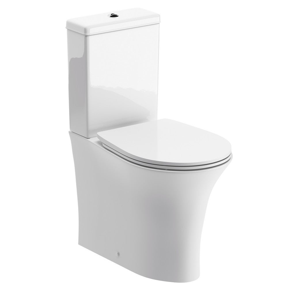 Ajax Donnington Rimless Close Coupled WC and Seat