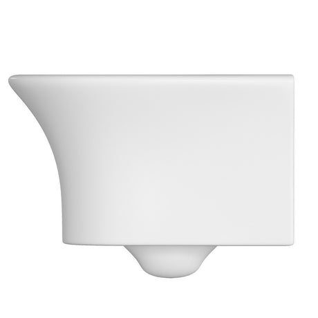 Ajax Donnington Rimless Wall Hung WC and Seat side