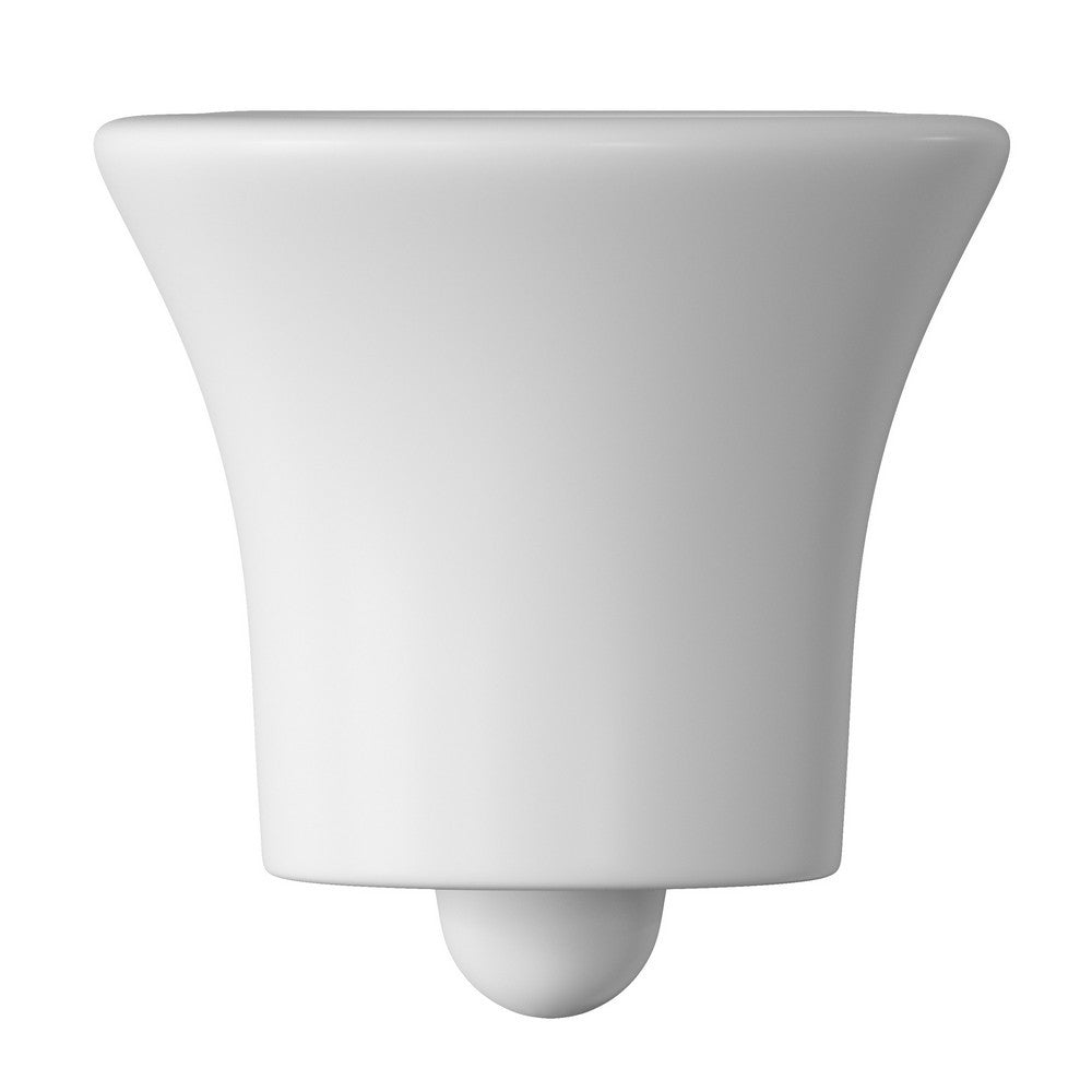 Ajax Donnington Rimless Wall Hung WC and Seat middle view