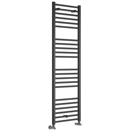 Ajax Kenwick 1600 x 500mm Straight Ladder Towel Warmer in Anthracite