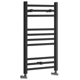 Ajax Kenwick 800 x 500mm Straight Ladder Towel Warmer in Anthracite