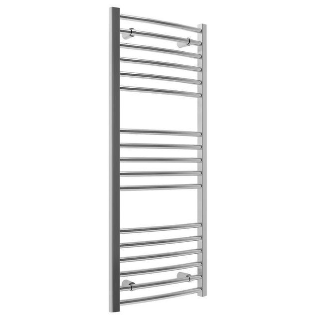Ajax Kenwick 1200 x 500mm Curved Towel Warmer in Chrome