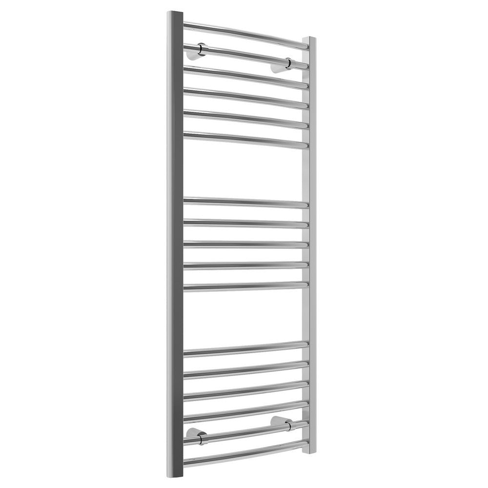 Ajax Kenwick 1200 x 600mm Curved Towel Warmer in Chrome
