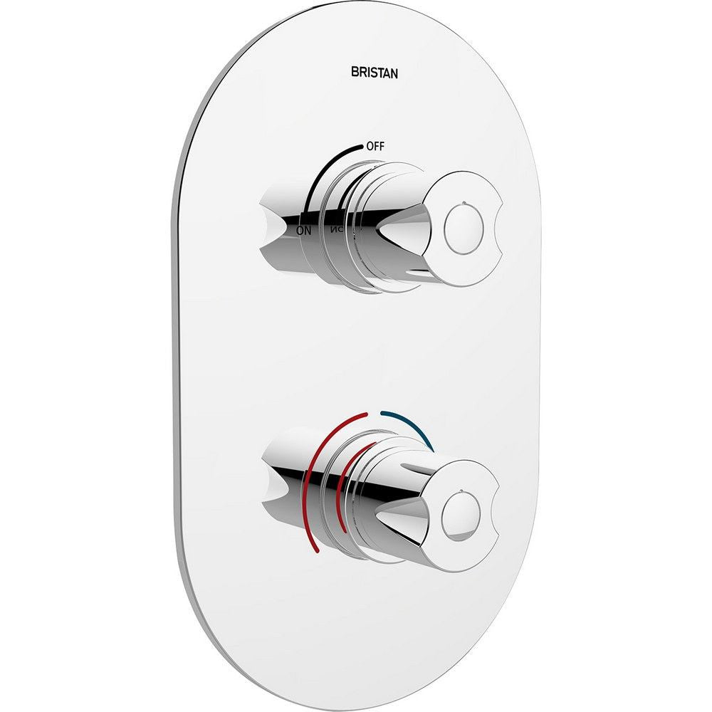 Bristan Artisan Thermostatic Recessed Single Outlet Shower Valve