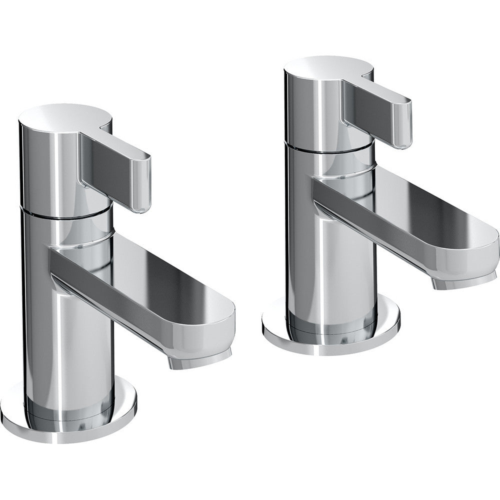 Bristan Clio Basin Taps Pair Chrome