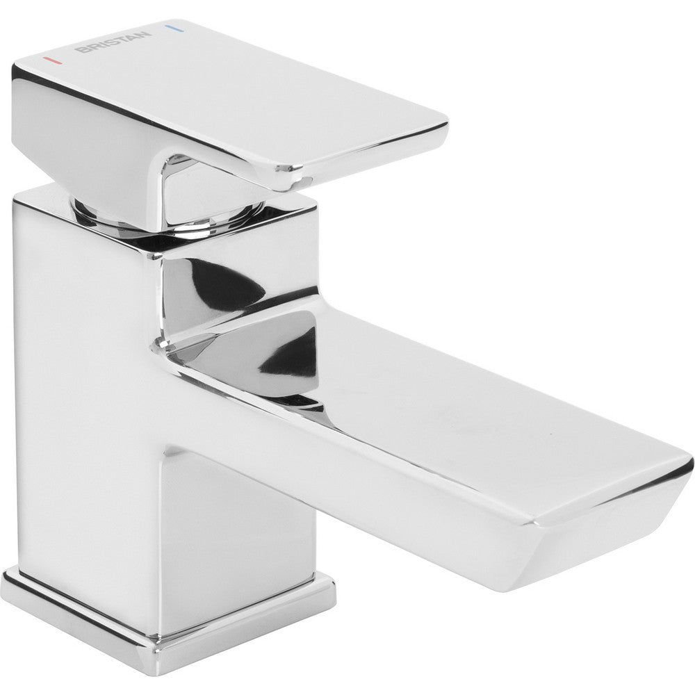 Bristan Cobalt Basin Mixer with Clicker Waste Chrome