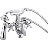 Bristan Colonial Bath Shower Mixer Tap Chrome