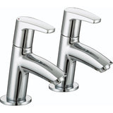 Bristan Orta Basin Taps Pair Chrome