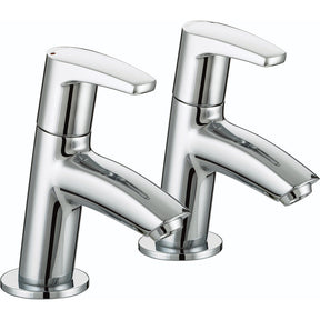 Bristan Orta Basin Taps Pair Chrome