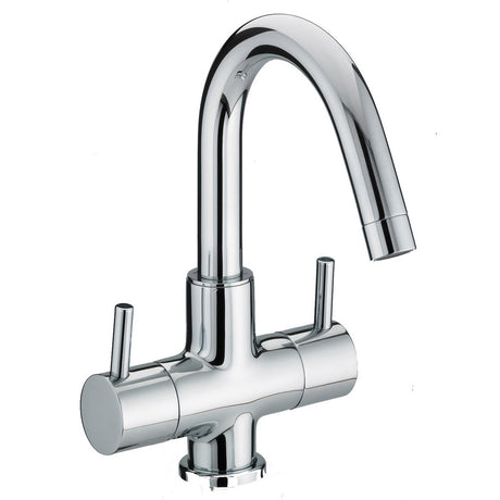Bristan Prism Two Handled Basin Mixer Chrome