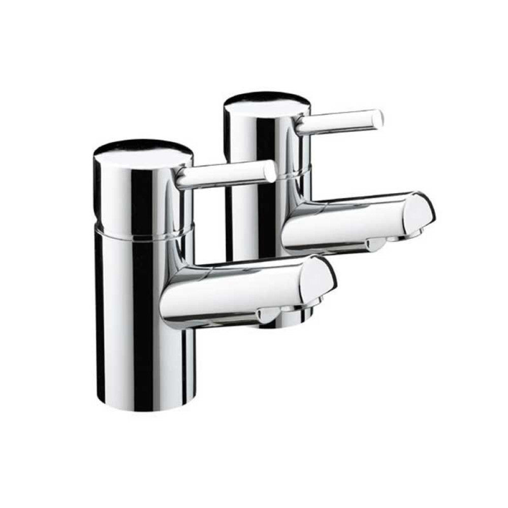 Bristan Prism Bath Taps Pair Chrome