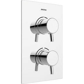 Bristan Prism Thermostatic Recessed Two Outlet Diverter Shower Valve