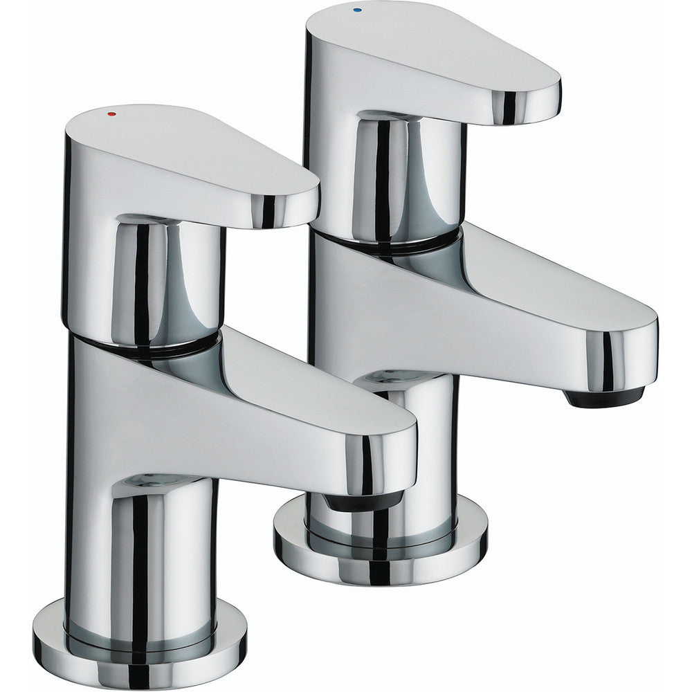 Bristan Quest Basin Taps Pair Chrome