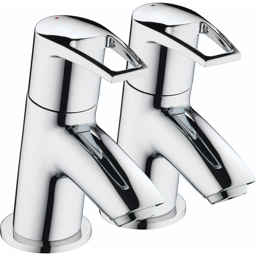 Bristan Smile Bath Taps Chrome