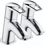 Bristan Smile Bath Taps Chrome