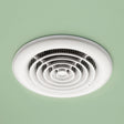 HIB Cyclone Inline Non Illuminated Fan White