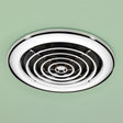 HIB Turbo Inline Non Illuminated Fan Chrome